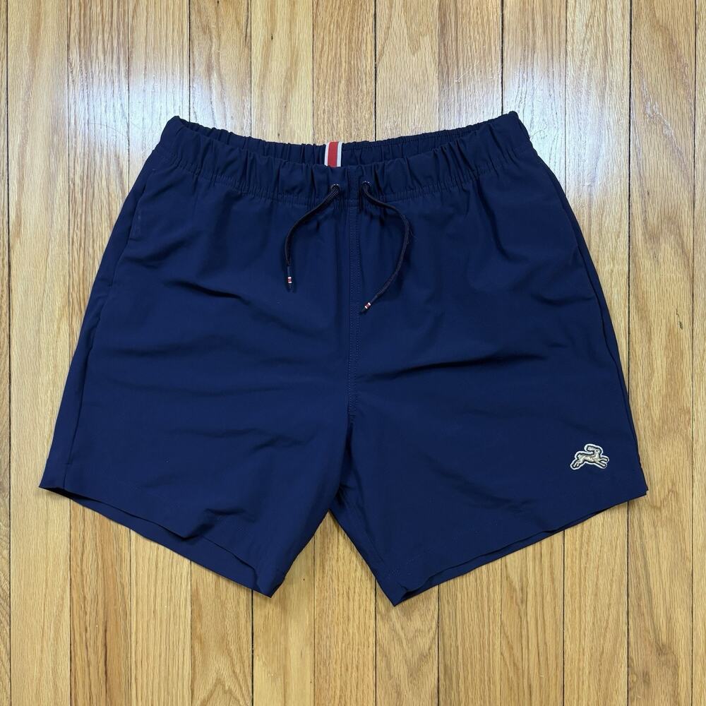 Tracksmith Run Cannonball Run Shorts Mens Size Small Navy Blue Lined Performance